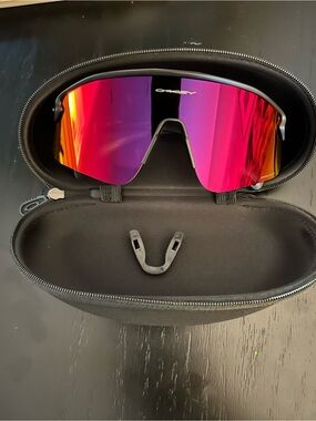 Oakley Stunt Devil Sunglasses - Red and Pink Mirror Lens
